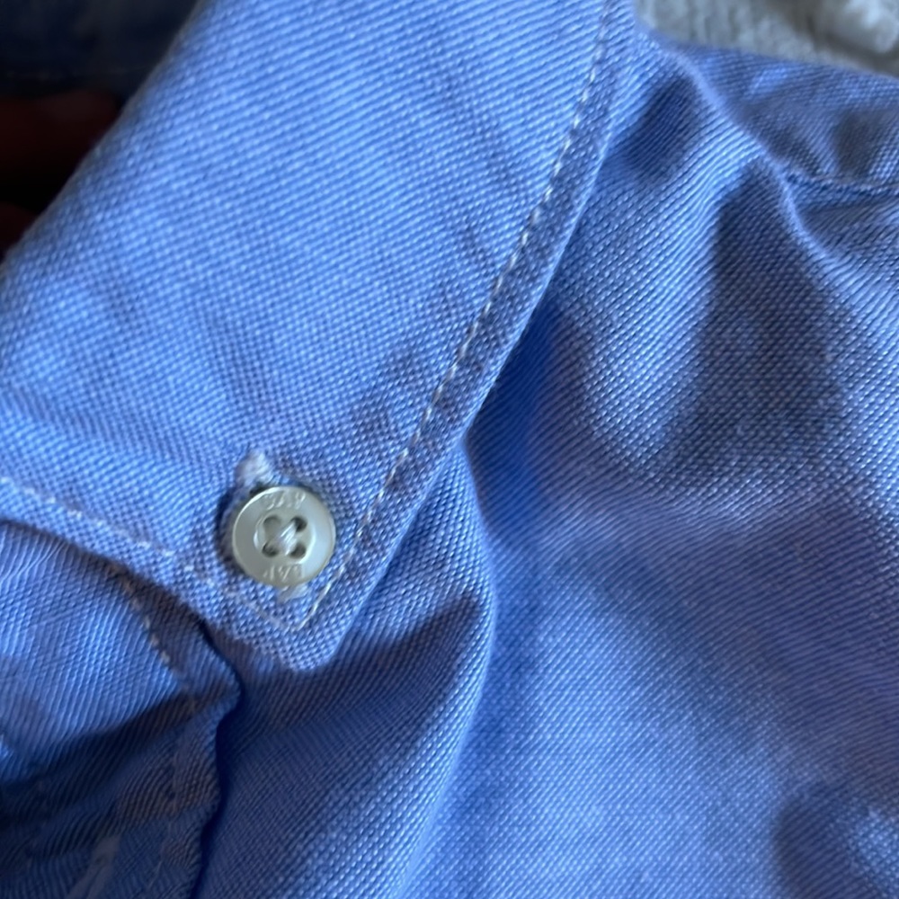 GAP chambray button down 3T - Picture 4 of 7